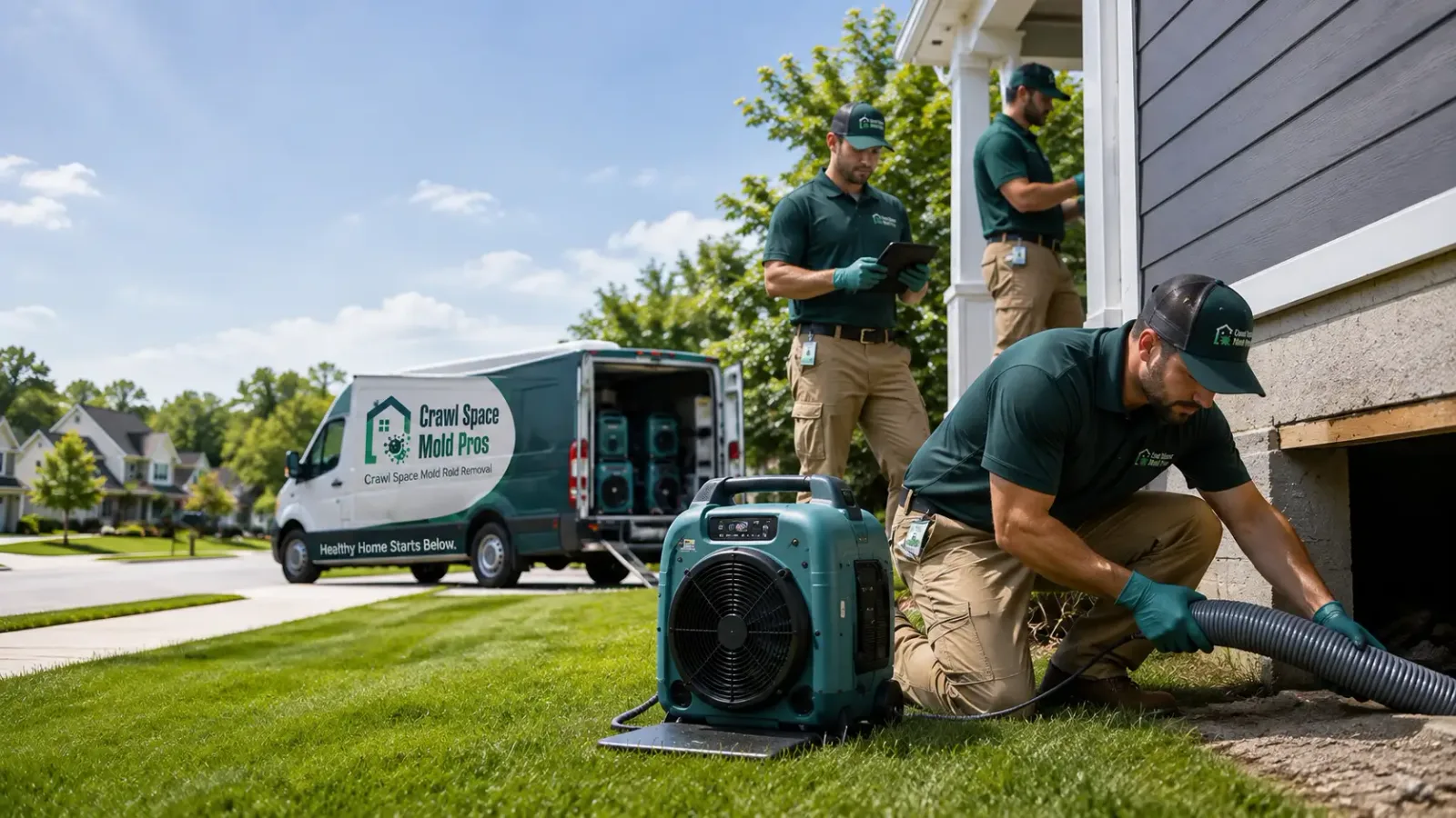 Crawl Space Mold Removal in Zillah, WA